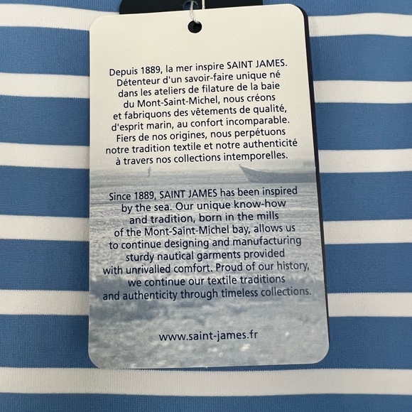 Saint James Striped Shirt ( new) - Picture 9 of 15